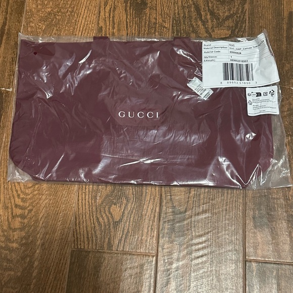 Gucci Burgundy Tote Bag - Picture 1 of 1